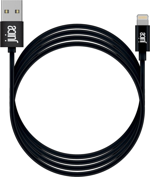 Juice 3M Black USB A to Lightning Cable - JUICEXXLCABLE-BLACK