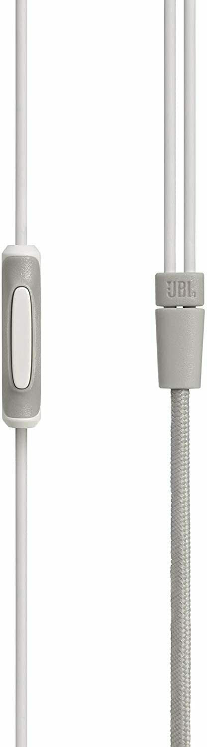 JBL Harman E15 White In Ear Headphone Headset with Mic JBLE15WHT