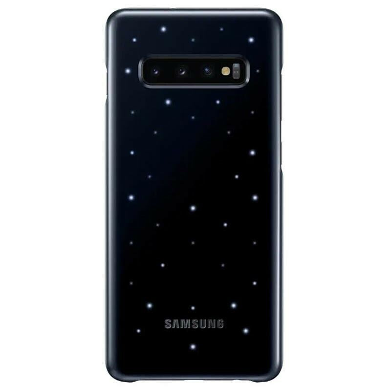 Genuine Samsung Galaxy S10 Plus LED Black Cover Back Case EF-KG975CBEG
