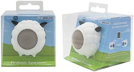 Muvit 3W Aniball Sheep Wireless Speaker White - MLSSP0016