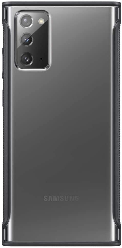 Samsung Galaxy Note 20 Clear Protective Cover Black - EF-GN980CBEGEU