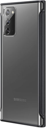 Samsung Galaxy Note 20 Clear Protective Cover Black - EF-GN980CBEGEU