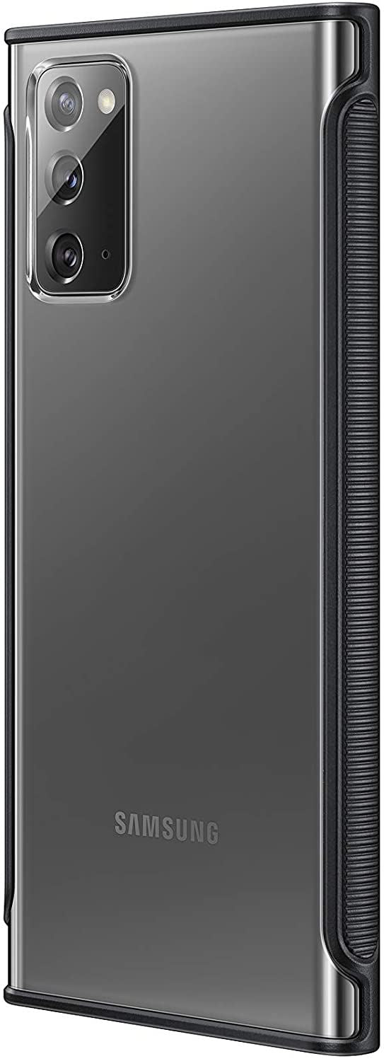 Samsung Galaxy Note 20 Clear Protective Cover Black - EF-GN980CBEGEU