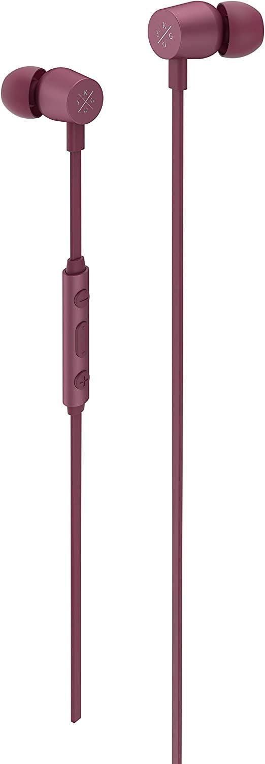 Kygo E2/400 In Ear Headphones Burgandy - 63089