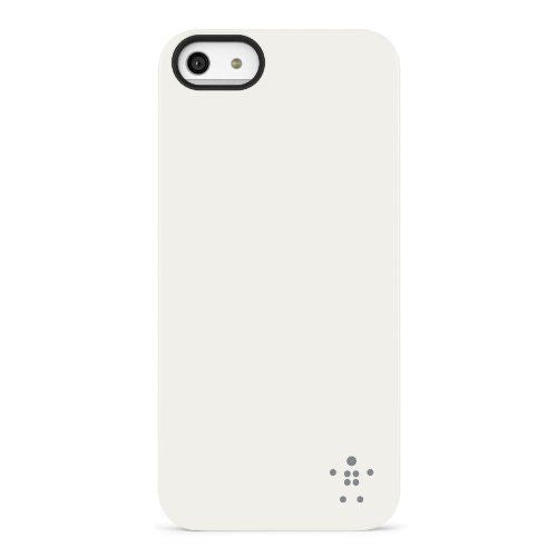 Genuine Belkin Shield Matte Case Cover for iPhone 5 5S SE White F8W127vfC05