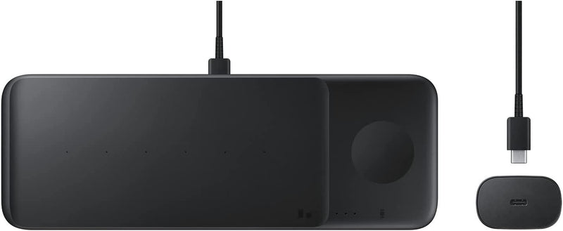 Samsung Black 9W Qi Wireless Charger Trio with EU Plug - EP-P6300TBEGEU