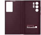 Samsung Galaxy S22 Ultra Clear View Cover Burgandy - EF-ZS908CEEGEW