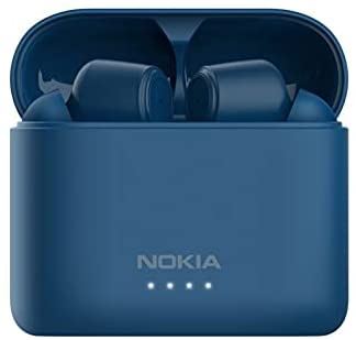 Nokia Noise Cancelling Wireless Earbuds Blue - BH-805