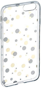 Xqisit Shell Dots Case for Apple iPhone 7 - Clear/Gold /Silver