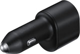 Samsung 60W Dual USB Car Charger with Type C Cable Black - EP-L5300XBEGEU