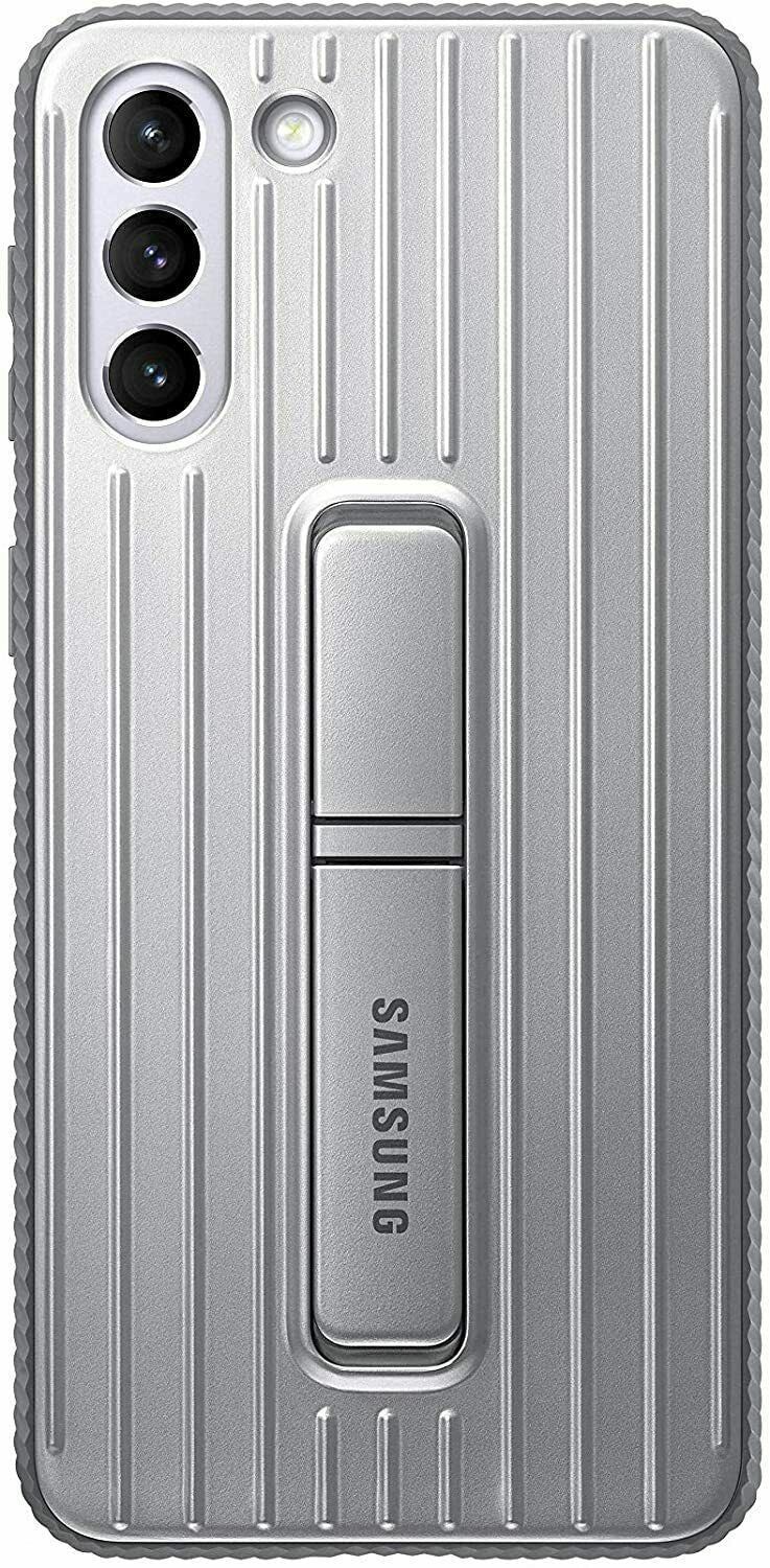 Samsung Galaxy S21 Plus Silver Protective Standing Cover EF-RG996CJEGWW