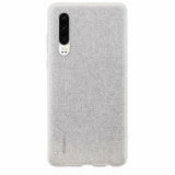Genuine Huawei P30 PU Protective Case Back Cover Grey 51992994