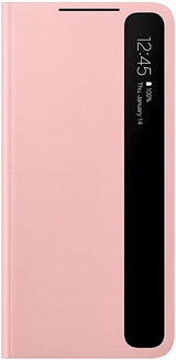 Samsung Galaxy S21 Plus Clear View Cover Pink - EF-ZG996CPEGEW