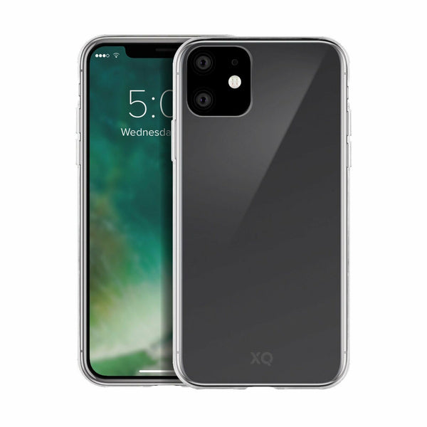 XQISIT Flex Case for iPhone 11 6.1" Clear Soft TPU Gel Cover