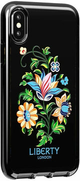 Tech21�Evo Luxe Case Black Flowers for iphone X XS 5.8" T21-6187