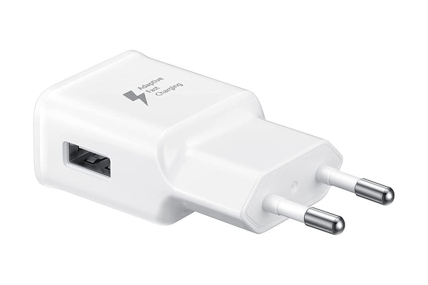 Samsung 15W EU Mains Charger White with A to C Cable - EP-TA20EWECGWW
